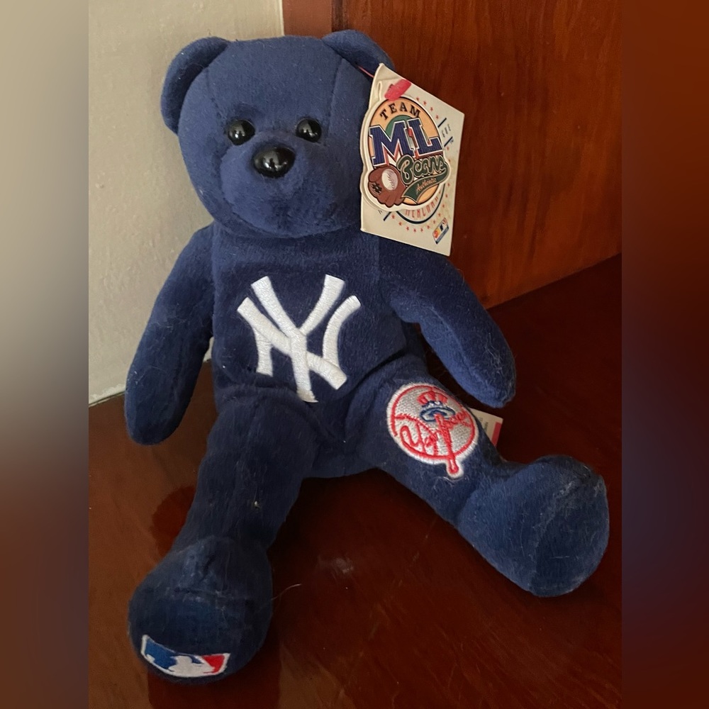 NY Yankee beanie baby